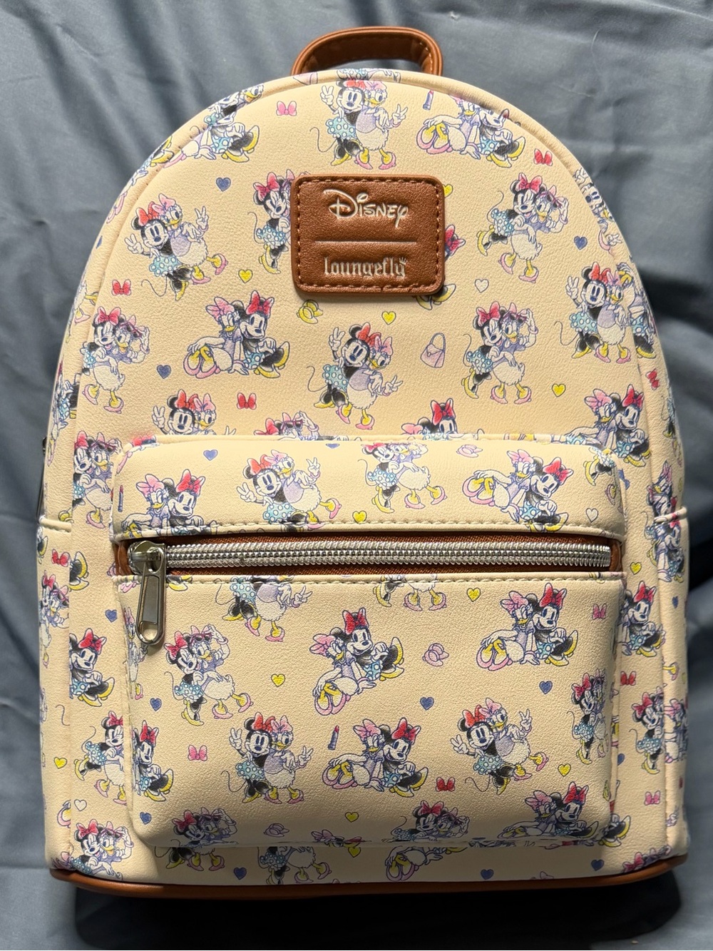 Loungefly NWT  Disney Minnie Mouse & Daisy AOP